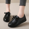 Women’s Black Flat Work Shoes – Soft Sole Anti-Slip Flats by FitiqueFit