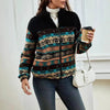 Women’s Double-Sided Plush Zip-Up Cardigan – Stand Collar Winter Jacket by FitiqueFit