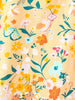 Children's Floral Print Ruffle Trim T-Shirt and Shorts Set by Simply Love