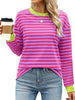 Striped Long Sleeve Casual T-Shirt by Simply Love