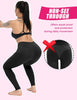 3-Pack High-Waisted Cropped Yoga Pants with Slanted Pockets by FitiqueFit