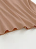 Grecian Neck Tank With Chest Pads