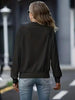 Simple White Zip Up Collared Neck Raglan Sleeve Jacket Comfortable Versatile Casual Women Wear by Stevvex