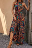 Elegant Floral Sleeveless Dress Lightweight & Feminine Summer Essential Beautiful Print Dress by Stevvex