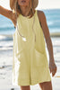 Lovelet Round Neck Sleeveless Romper