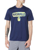 adidas Mens Size SC Short Sleeve Pre-Game T-Shirt Team Navy Blue/Nashville Soccer Club Small Tall by EasyOptionXY