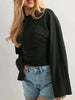 Full Size Long Sleeve Fitted T-Shirt Plus Size by Simply Love
