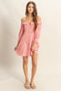 Button Down Spaghetti Strap Mini Dress with Pockets-Elegant, Chic Summer Dress with Feminine Spaghetti Straps, Functional Pockets, and Button Down Front for Effortless Style by Stevvex