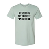 Rescued Is My Favorite Place T-Shirt by Furr Baby Gifts