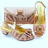 Summer Sweet Thick Heel Fish Mouth Scrub Sandals