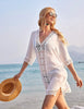 Resort Beach Tunic Dress | Patchwork Cover-Up by FitiqueFit