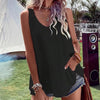 Women’s Feather Print V-Neck Camisole by FitiqueFit