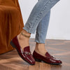 Women’s Patent Leather Square Toe Shoes by FitiqueFit