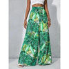 Women’s Printed High‑Waist Wide‑Leg Palazzo Pants by FitiqueFit