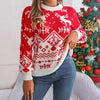 Casual Deer Pattern Long-Sleeve Hoodie Sweater for Women by FitiqueFit