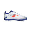 adidas F50 Club Turf J (Little Big Kid) Sneaker White/Solar Red/Lucid Blue 5 US Unisex by EasyOptionXY