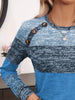 Color Block Long Sleeve T-Shirt by Simply Love
