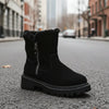 Women’s Plush Snow Boots – Warm Waterproof Winter Boots (Plus Size) by FitiqueFit