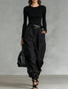 Women’s High-Waist Loose Fit Wide-Leg Casual Trousers by FitiqueFit