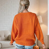 Women's Casual Round Neck Long Sleeve Pullover by FitiqueFit