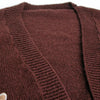 Gingerbread Man Knit Cardigan with Ribbed Cuffs by FitiqueFit