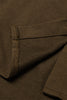 Black Button Up Contrast Knitted Sleeves Hooded Jacket
