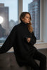 Deer Velvet Lantern Sleeve Color-Block Midi Dress | 3 Colors by FitiqueFit