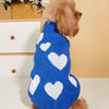 Pet Clothes Valentine's Day New Year Love Dog Knitted Sweater by My Store