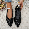 Women’s Pointed-Toe Flat Casual Shoes – Stylish Everyday Sneakers by FitiqueFit