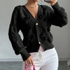 Women's Bow Cropped Cardigan by FitiqueFit
