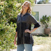3/4 Ruffle Sleeves Western Blouse Top (New Color) by DoodleBug's