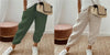 Women’s Cotton Linen Casual Pants – Solid Color by FitiqueFit