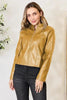 Women Classic Neck Zip-Up Jacket For Everyday Wear Elegant Girls Jacket by Stevvex
