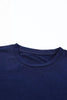 Round Neck Rolled Sleeve T-Shirt by Simply Love
