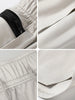 Men's Plus Size Elastic Waist Active Shorts