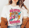 The Heavens Are Roaring T-Shirt – Psalm 19:1 Bible Verse Tee, Christian Faith Graphic Shirt for Women & Men by Dog Mom Hat