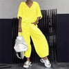 Women’s Cotton Linen Long Sleeve Top and Pants Set by FitiqueFit