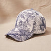 Floral Print Dome Crown Baseball Cap – Unisex One Size by FitiqueFit