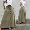 Women's Elegant High-Waist A-Line Skirt by FitiqueFit