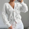 Women's Bow Cropped Cardigan by FitiqueFit