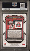 Graded 2023 Panini Prizm Draft Picks Jaxon Smith-Njigba #135 Gold Ice Rookie RC Football Card PSA 10 Gem Mint