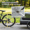 Dog Bike Trailer for Small & Medium Dogs, Universal Bicycle Coupler, Flip-Down Ramp Tailgate by Furr Baby Gifts