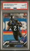 Graded 2024 Topps Bowman U Now Ashton Jeanty #38 Rookie RC Football Card PSA 10 Gem Mint