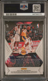 Graded 2020 Panini Prizm LeBron James #29 Fireworks Basketball Card PSA 10 Gem Mint