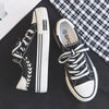 Women’s Platform Canvas Chunky Sneakers – Height Increasing Trainers by FitiqueFit