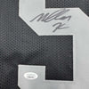 Framed Autographed/Signed Malcolm Koonce 35x39 Las Vegas Oakland Black Football Jersey JSA COA