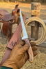 Traditional Scandinavian Fillet Knife Precision Fishing Blade with Leather Sheath by JW SteelCrafts