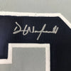 Autographed/Signed Dave Winfield New York Grey Baseball Jersey JSA COA by Hall of Fame Sports Memorabilia