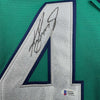 Framed Autographed/Signed Ken Griffey Jr. 35x39 Seattle Teal Baseball Jersey Beckett BAS COA