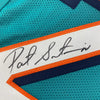 Framed Autographed/Signed Patrick Surtain 35x39 Miami Teal Football Jersey JSA COA